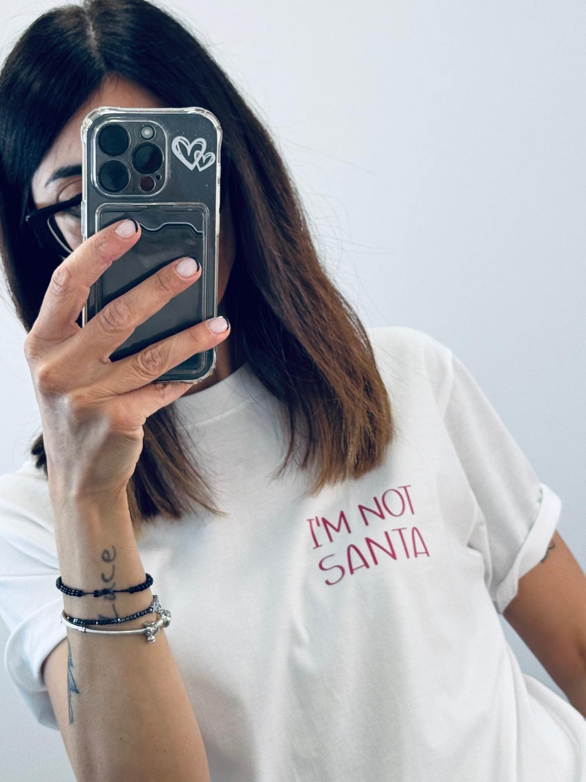 I'm not Santa fucsia