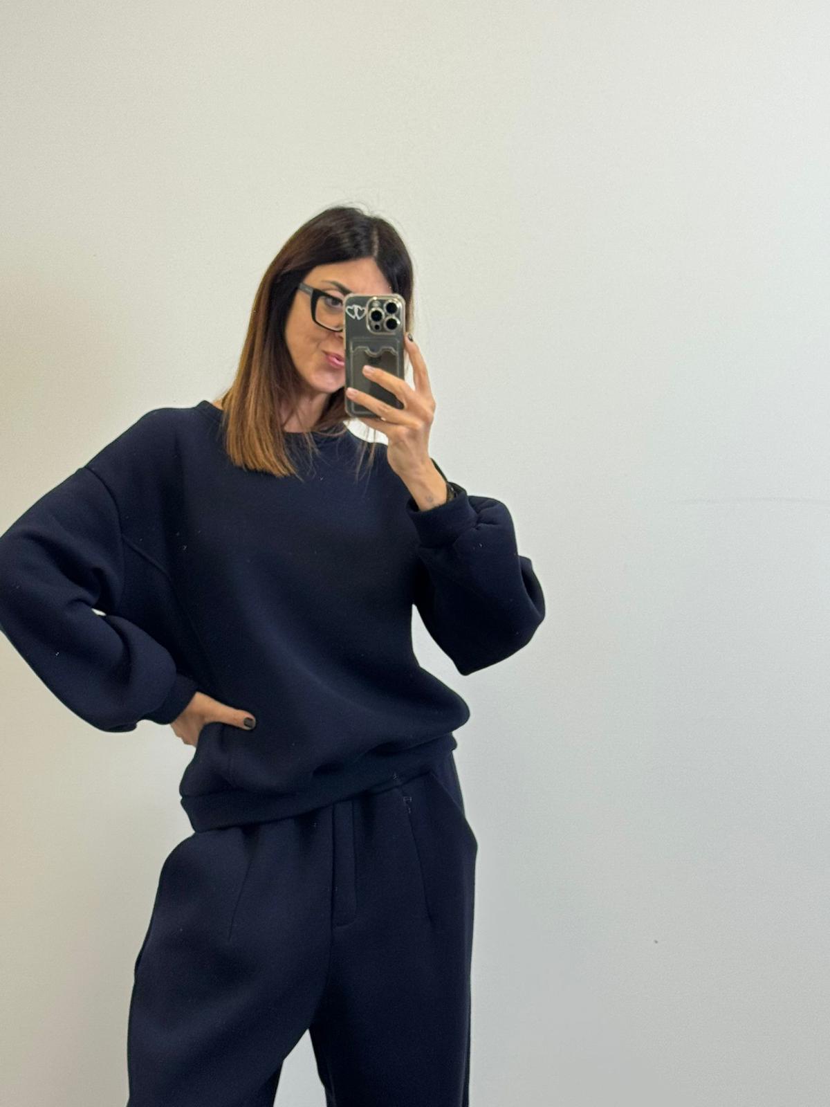 Felpa Street girocollo felpato in preordine