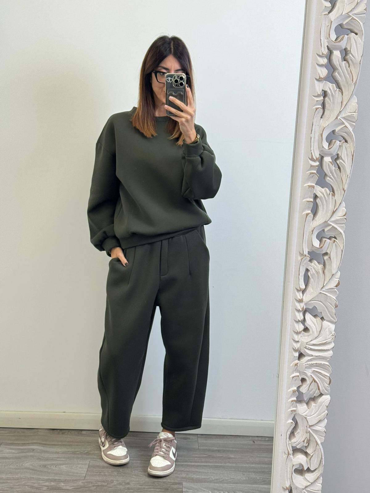 Felpa Street girocollo felpato in preordine