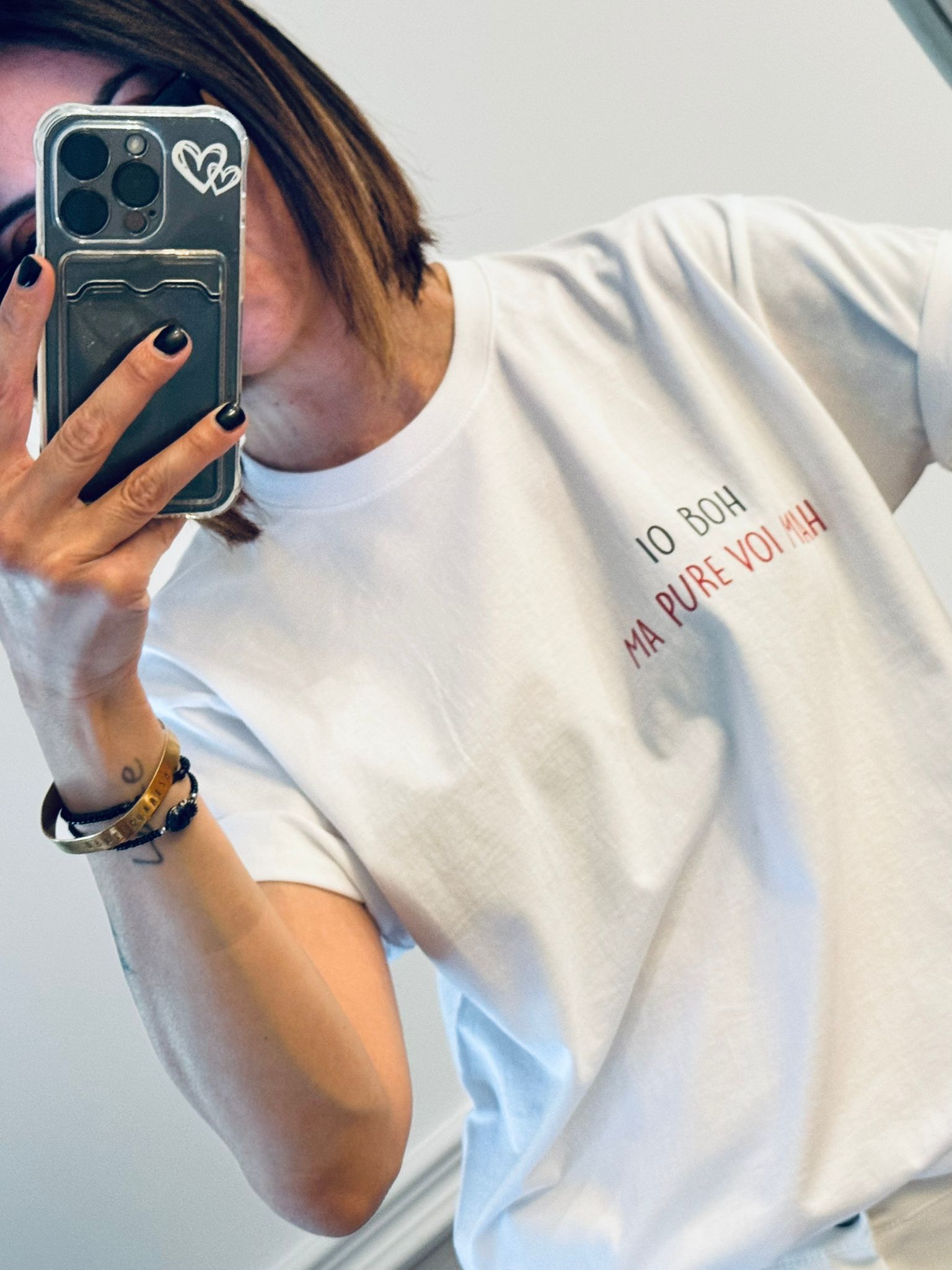 T-shirt IO BOH MA PURE VOI MAH