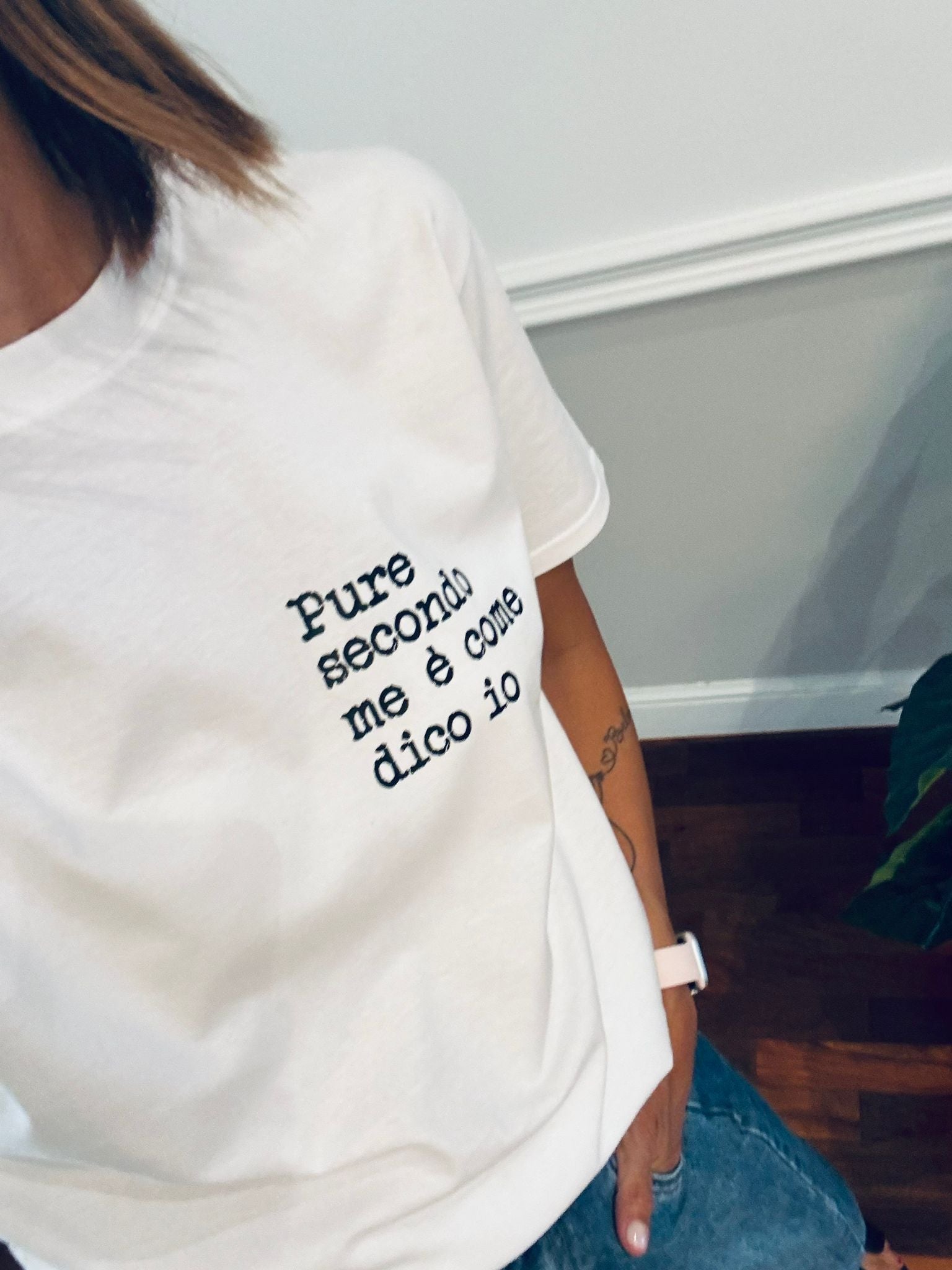 T-shirt Pure secondo me è come dico io