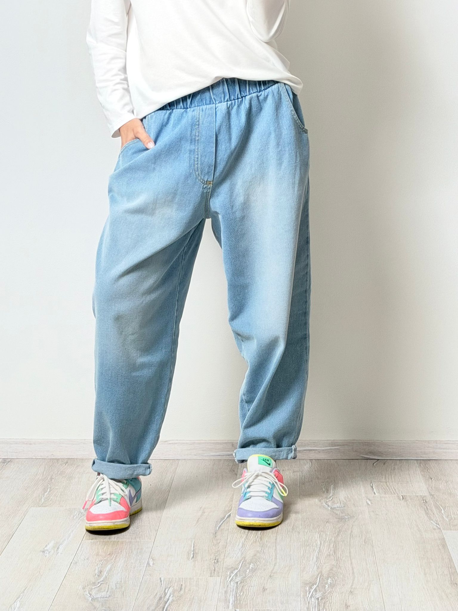 DENIM MASSACHUSETTS BLU CHIARO