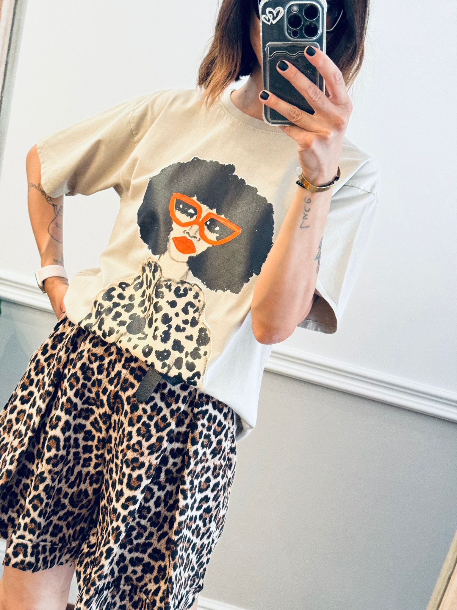 T-shirt Foxy per gli amici Franca