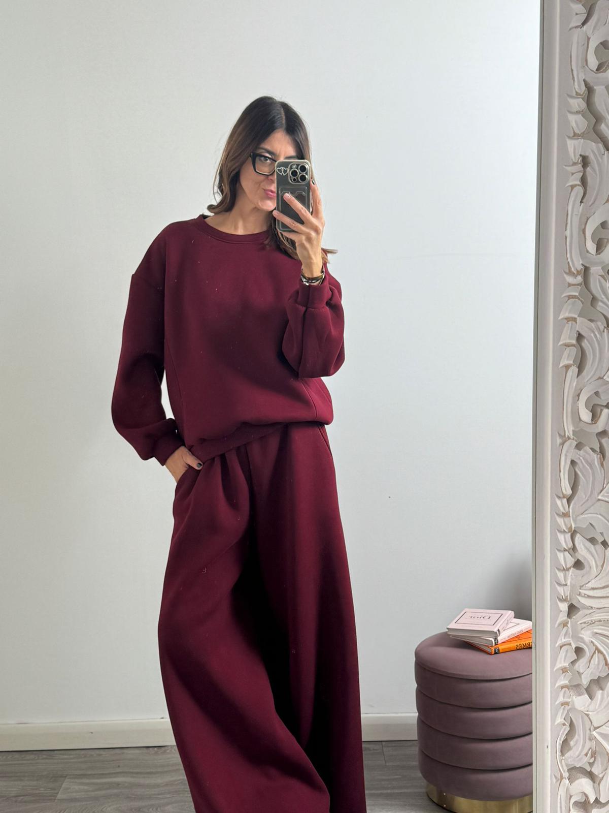 Felpa Street girocollo felpato in preordine