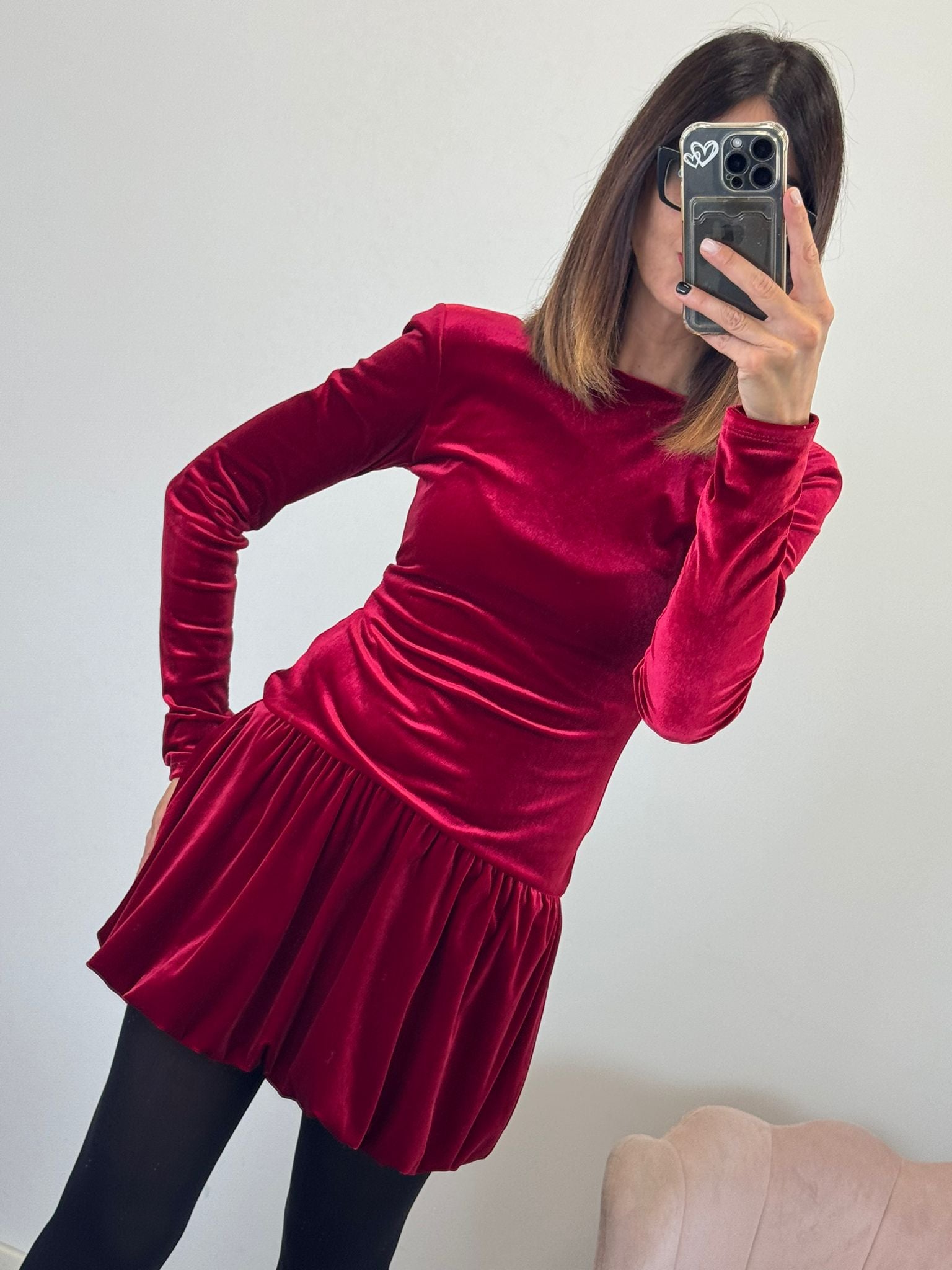 Mini Dress Velvet