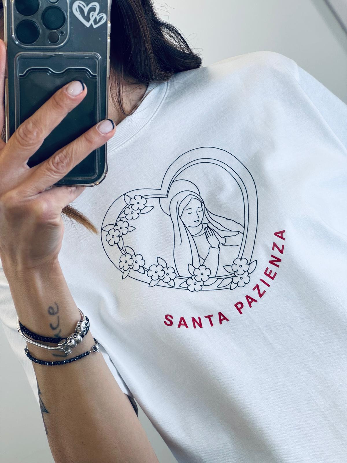 T-shirt Santa pazienza