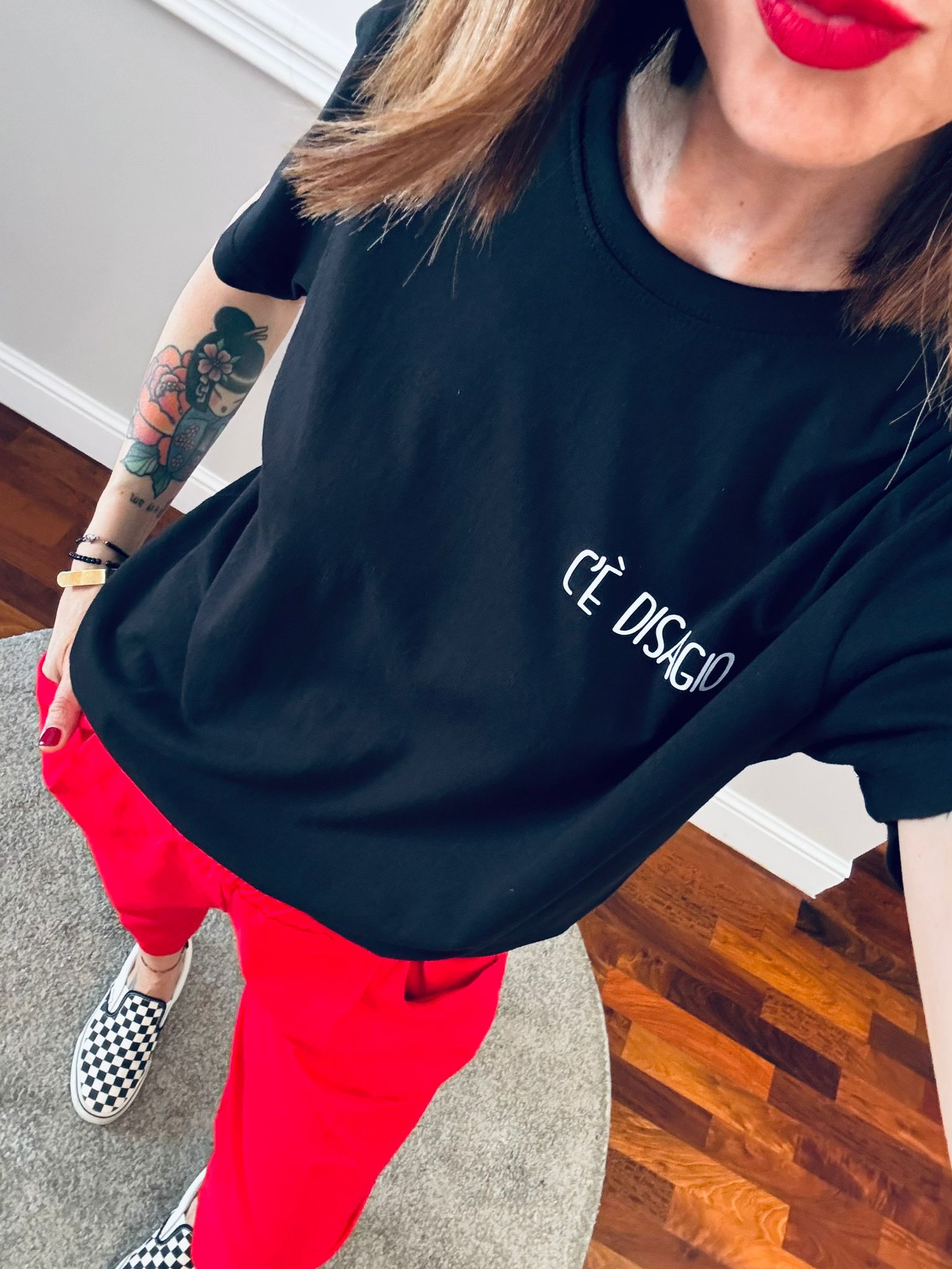 T-shirt C'è disagio