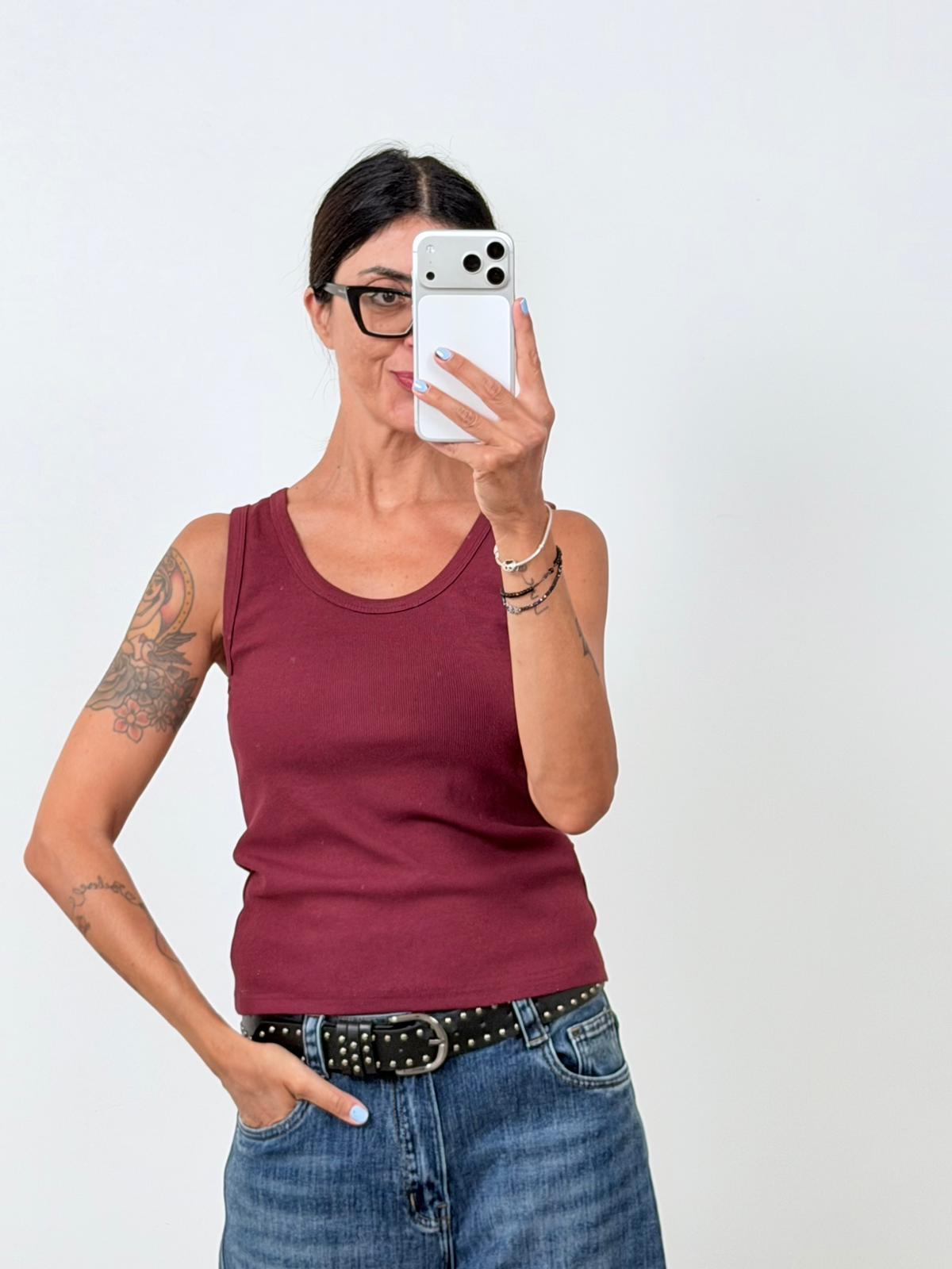 Top canotta Costarica basic